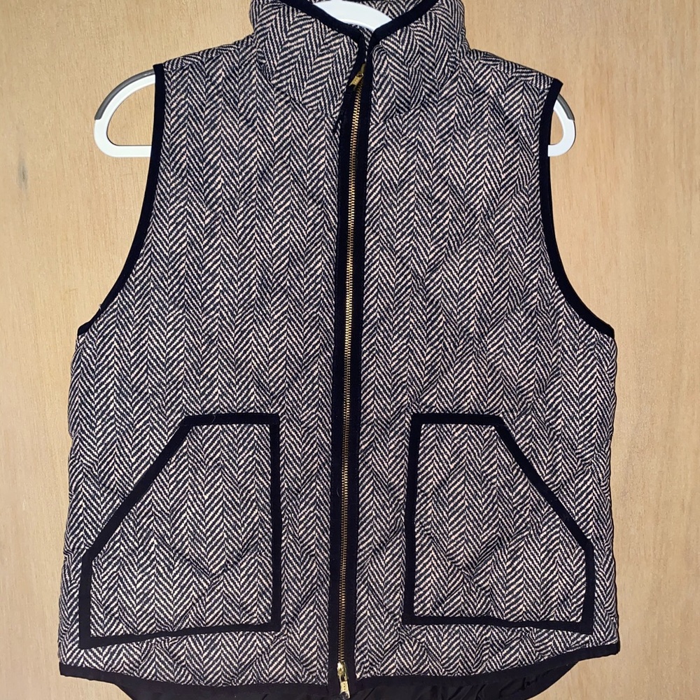 Herringbone vest